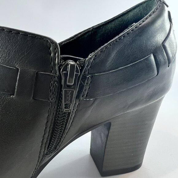 Clarks Bendables Leather Zip Ankle Booties - Picture 13 of 16